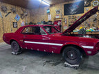 Tamco Paint Ford Candy Apple Red on Ford Mustang GT/CS