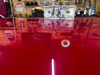 Tamco Paint Ford Candy Apple Red on Ford Mustang GT/CS