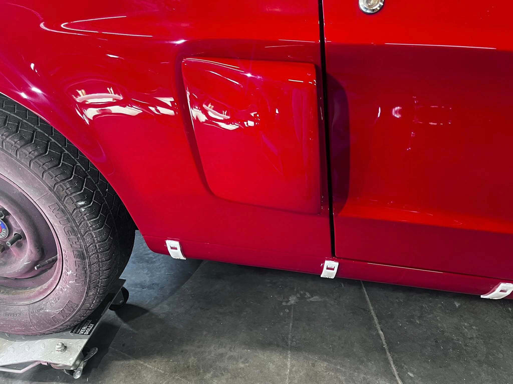 Tamco Paint Ford Candy Apple Red on Ford Mustang GT/CS