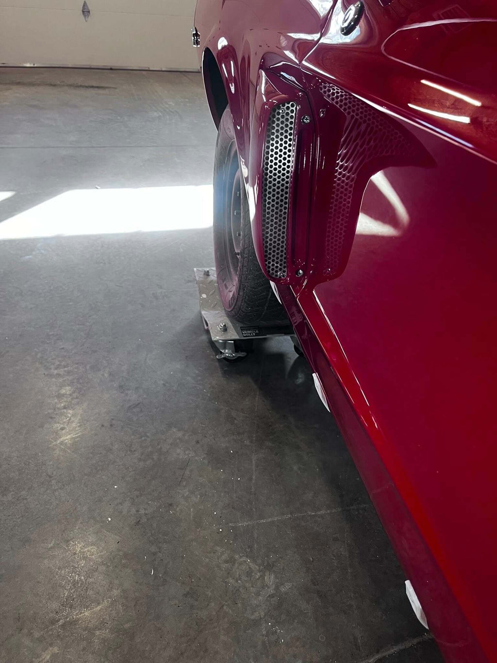 Tamco Paint Ford Candy Apple Red on Ford Mustang GT/CS