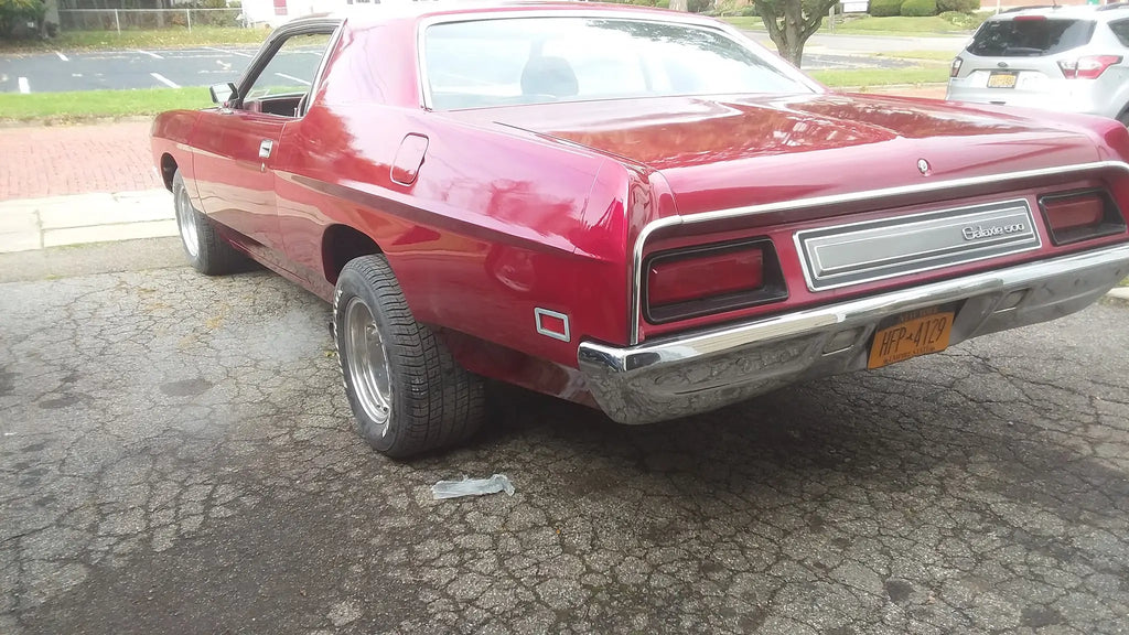 Tamco Paint Ford Candy Red Pearl on 1971 Ford Galaxie 500