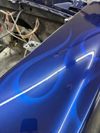 Tamco Paint Ford Kona Blue Pearl on 1969 Ford Mustang