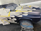 Tamco Paint Ford Kona Blue Pearl on 1969 Ford Mustang