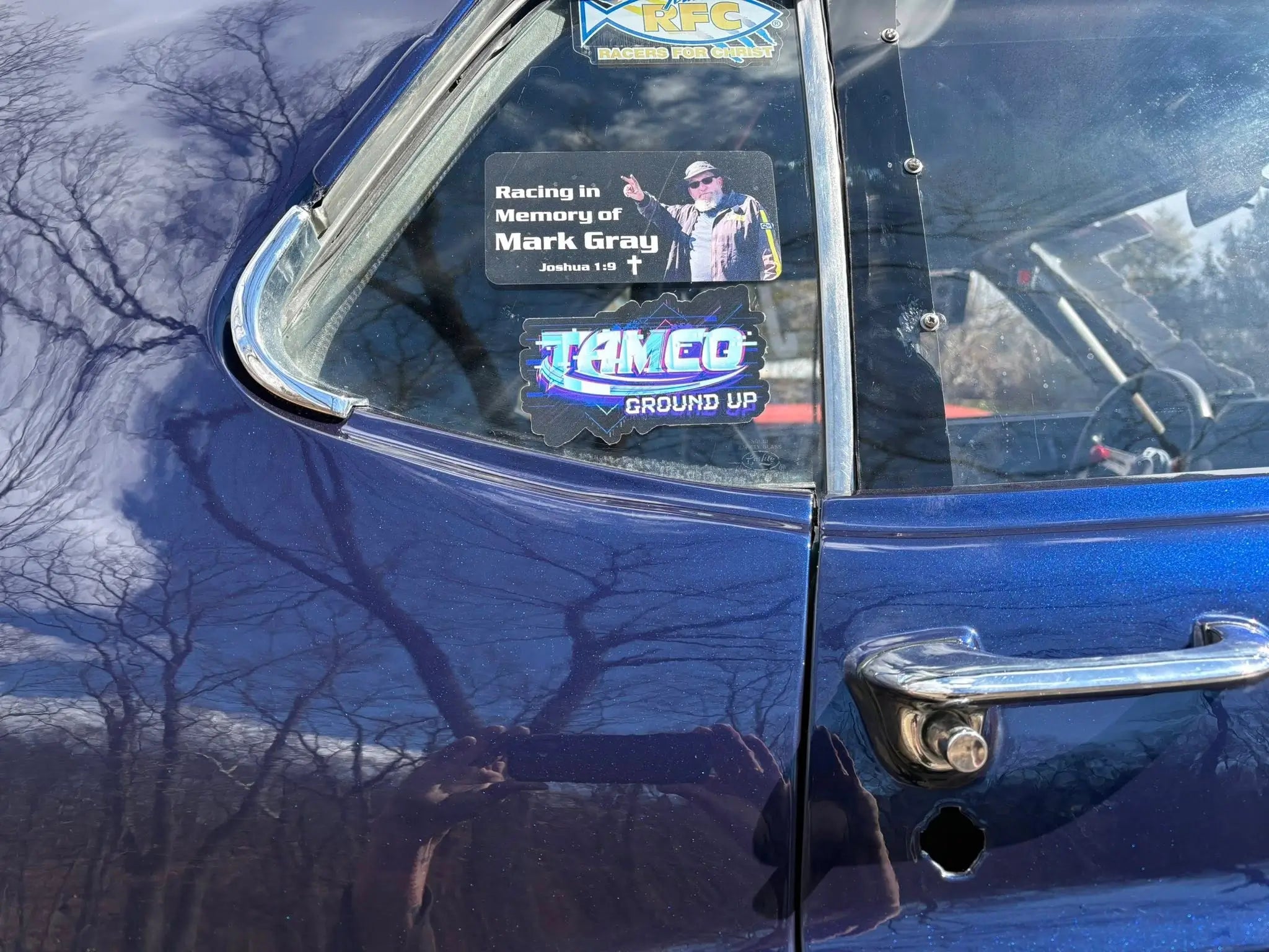 Tamco Paint Ford Kona Blue Pearl on 1969 Ford Mustang