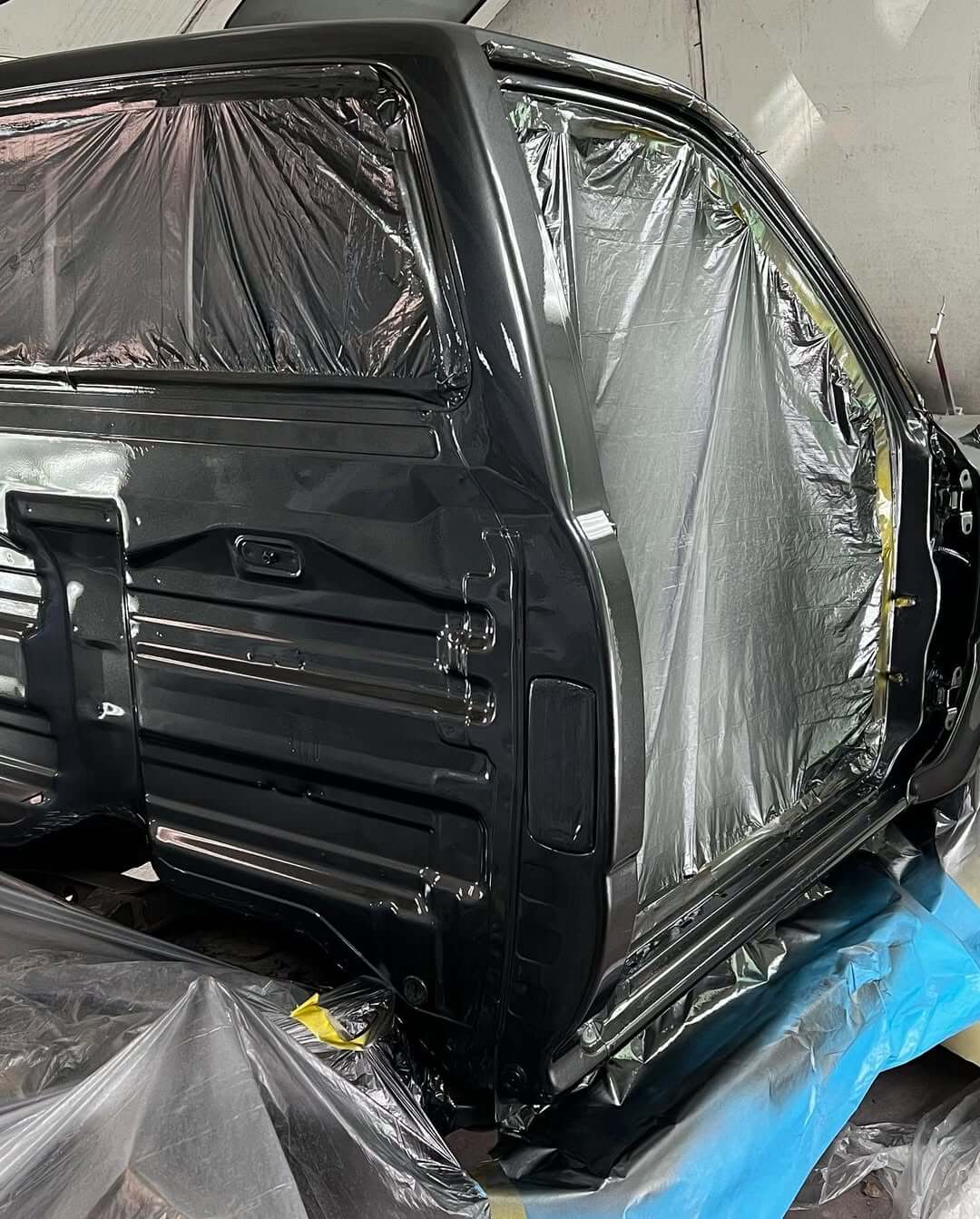 Tamco Paint Ford Magnetic Gray in Toyota Pickup