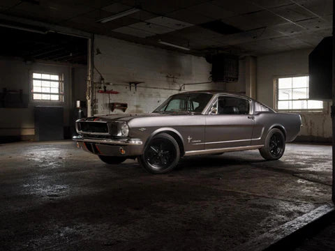 Tamco Paint Ford Magnetic Gray in Ford Mustang Fastback