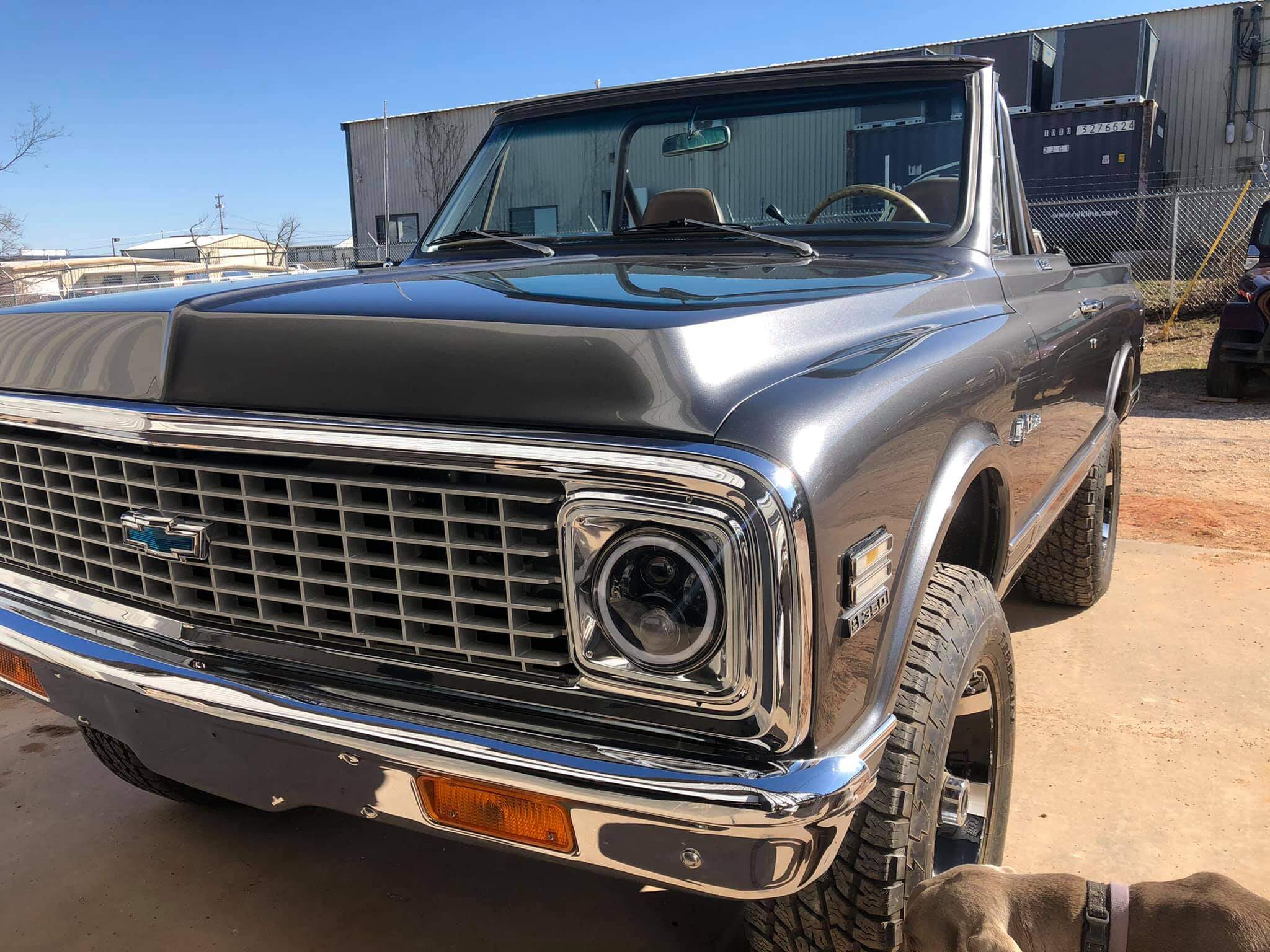 Tamco Paint Ford Magnetic Gray on Chevrolet K5 Blazer