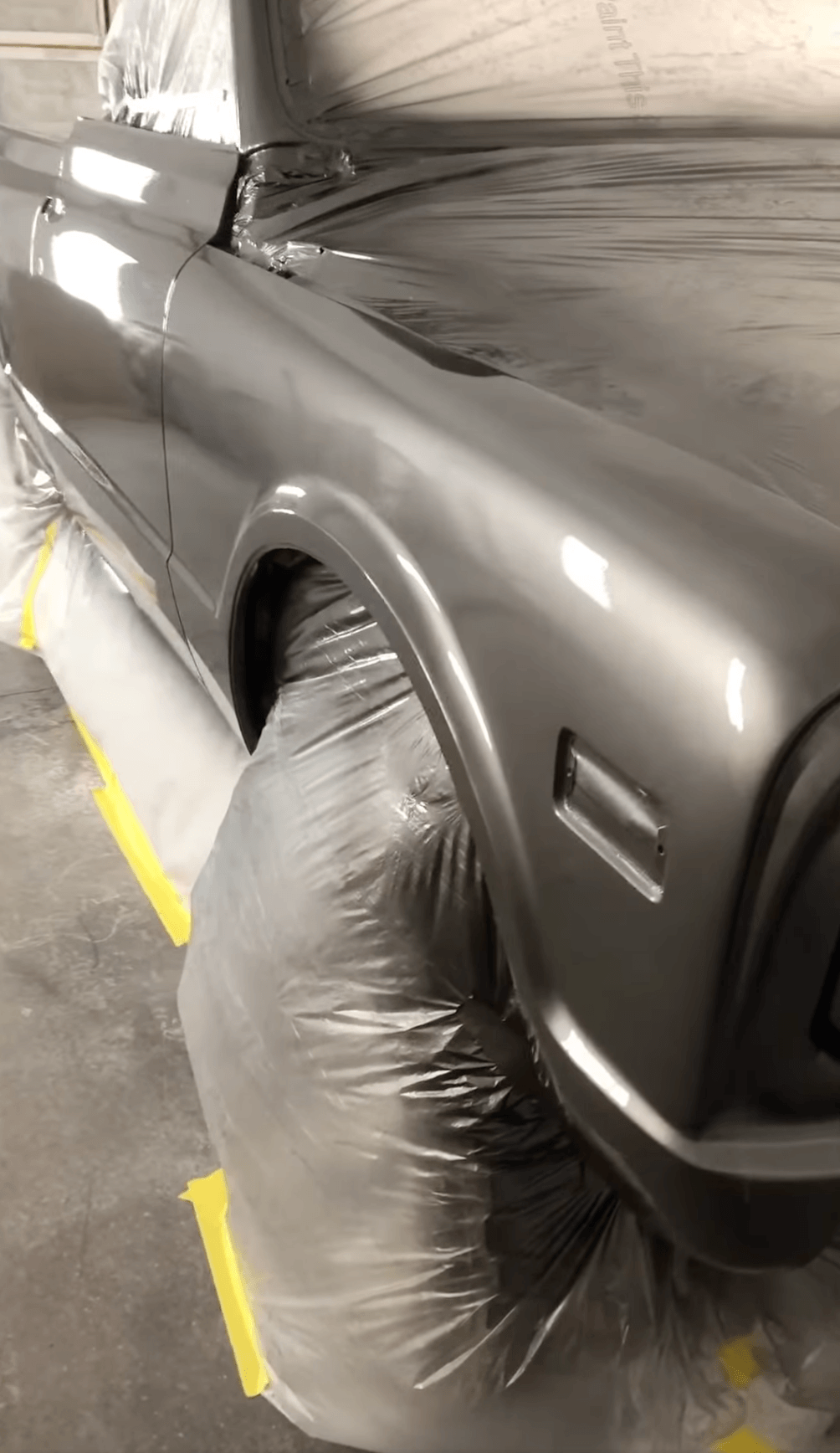 Tamco Paint Ford Magnetic Gray on Chevrolet K5 Blazer