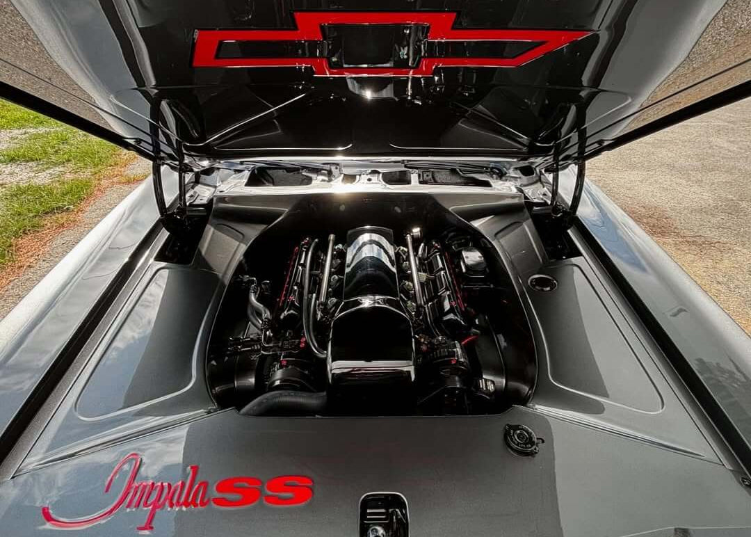 Tamco Paint Ford Magnetic Grey on 1968 Chevrolet Impala