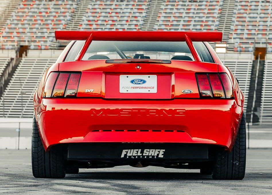 Tamco Paint Ford Performance Red in 2000 Ford Mustang SVT Cobra R