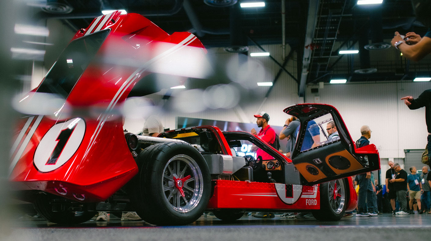 Tamco Paint Ford Rangoon Red on 1967 Ford GT40 Mark IV