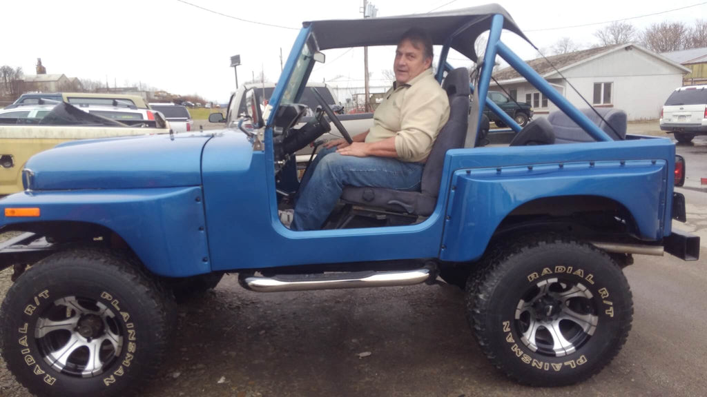 Tamco Paint Ford Regatta Blue on Jeep CJ-7