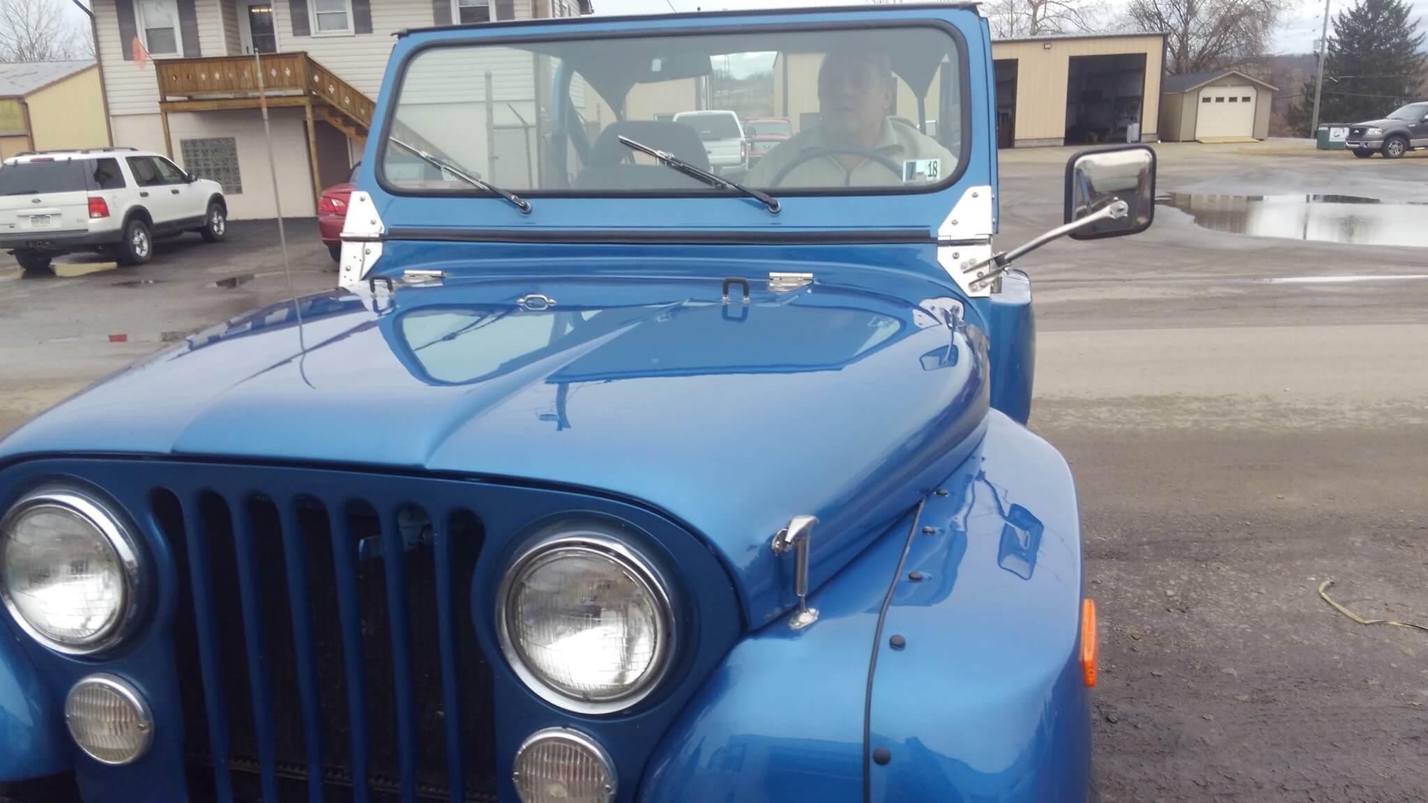 Tamco Paint Ford Regatta Blue on Jeep CJ-7