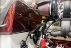 Tamco Paint Ford Candy Apple Red on Airboat Seat
