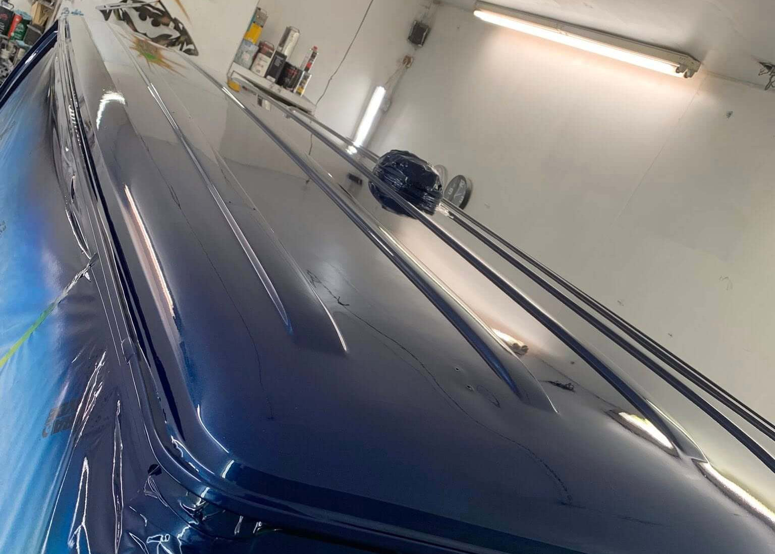 Tamco Paint Freedom Blue on Ford Econoline / Club Wagon