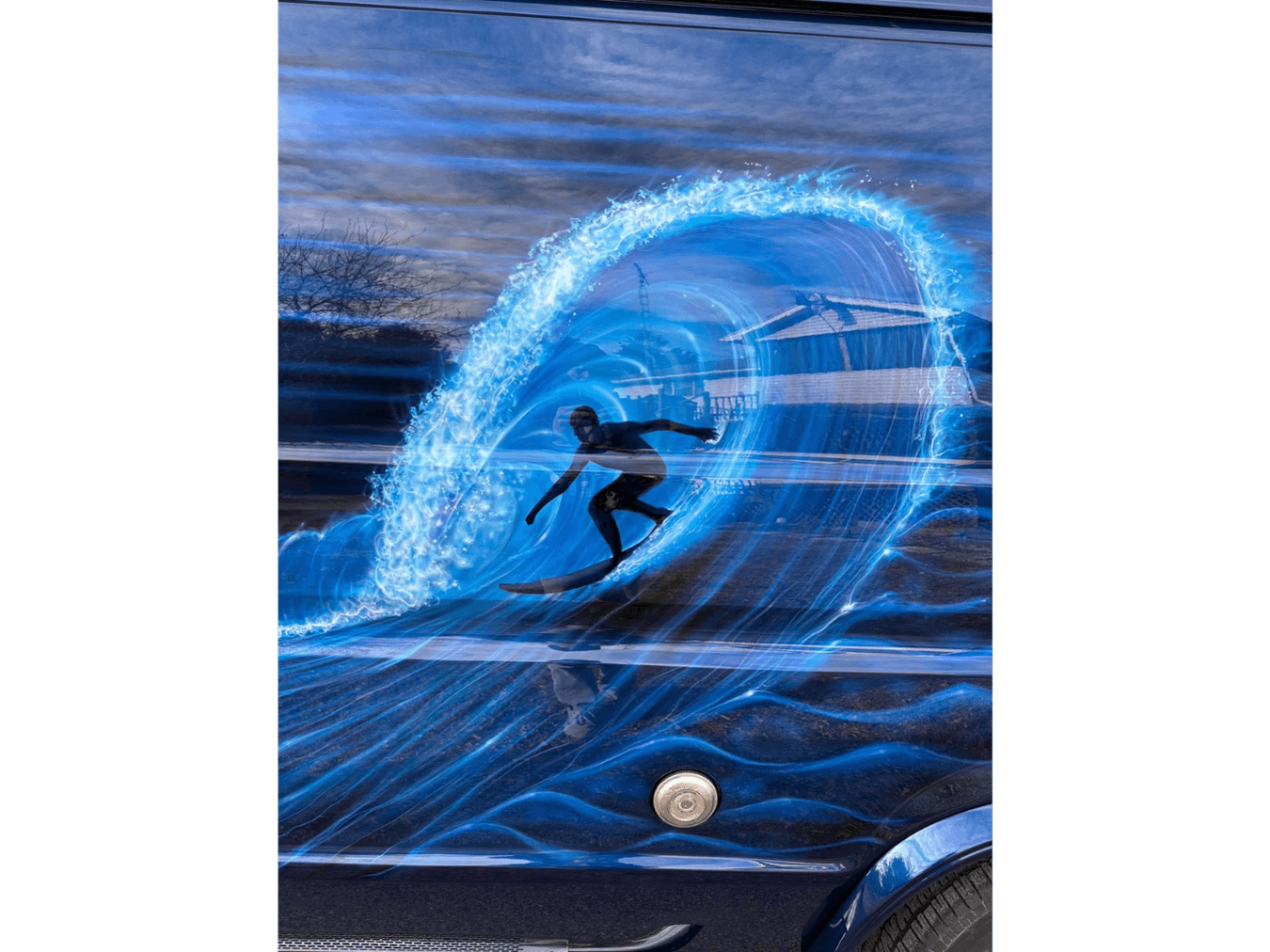Tamco Paint Freedom Blue on Ford Econoline / Club Wagon