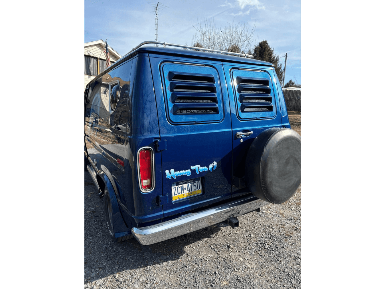Tamco Paint Freedom Blue on Ford Econoline / Club Wagon