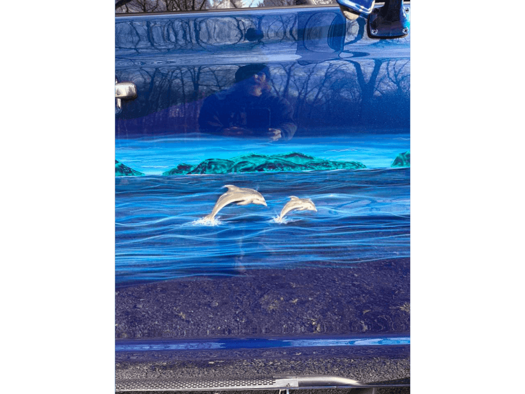 Tamco Paint Freedom Blue on Ford Econoline / Club Wagon