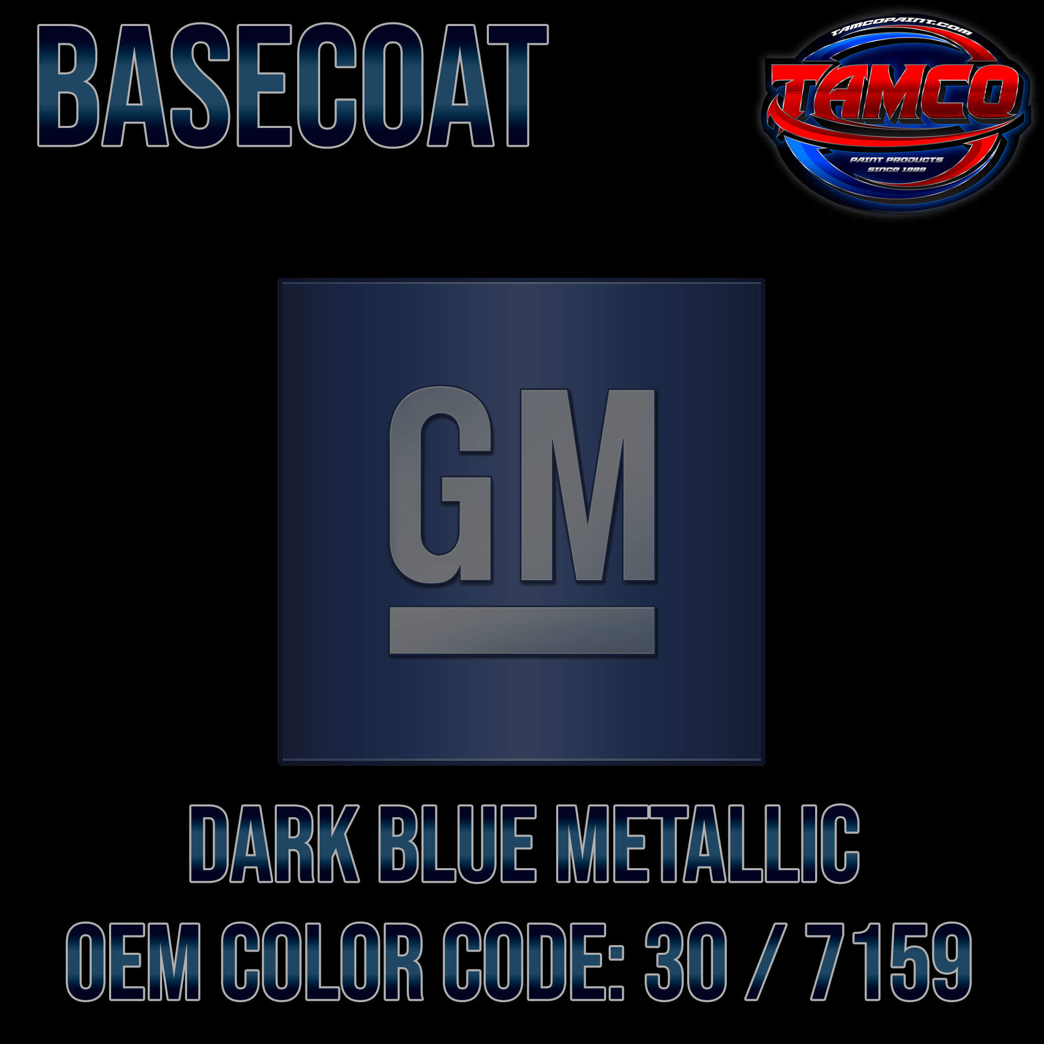Dark Blue Green OEM Basecoat