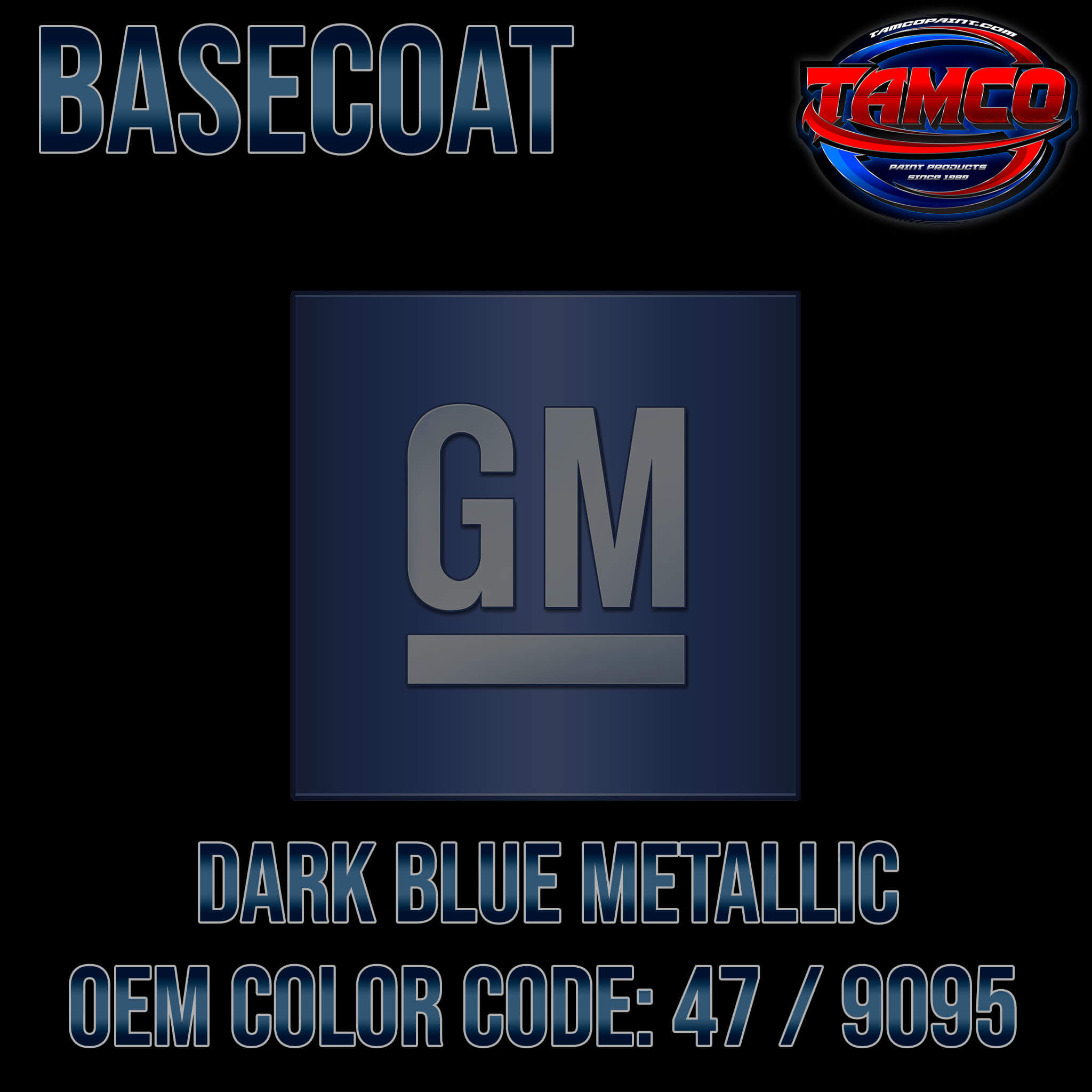 Dark Blue OEM Basecoat