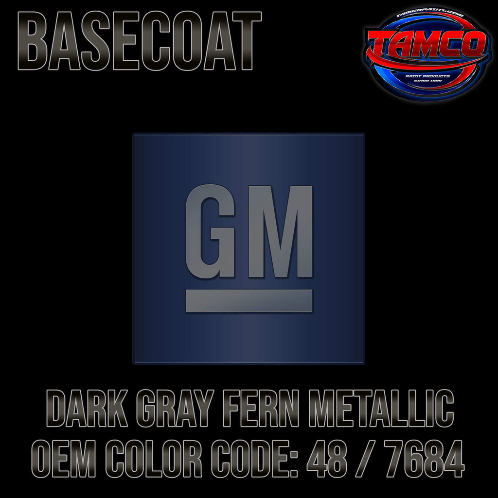 Dark Gray Fern OEM Basecoat