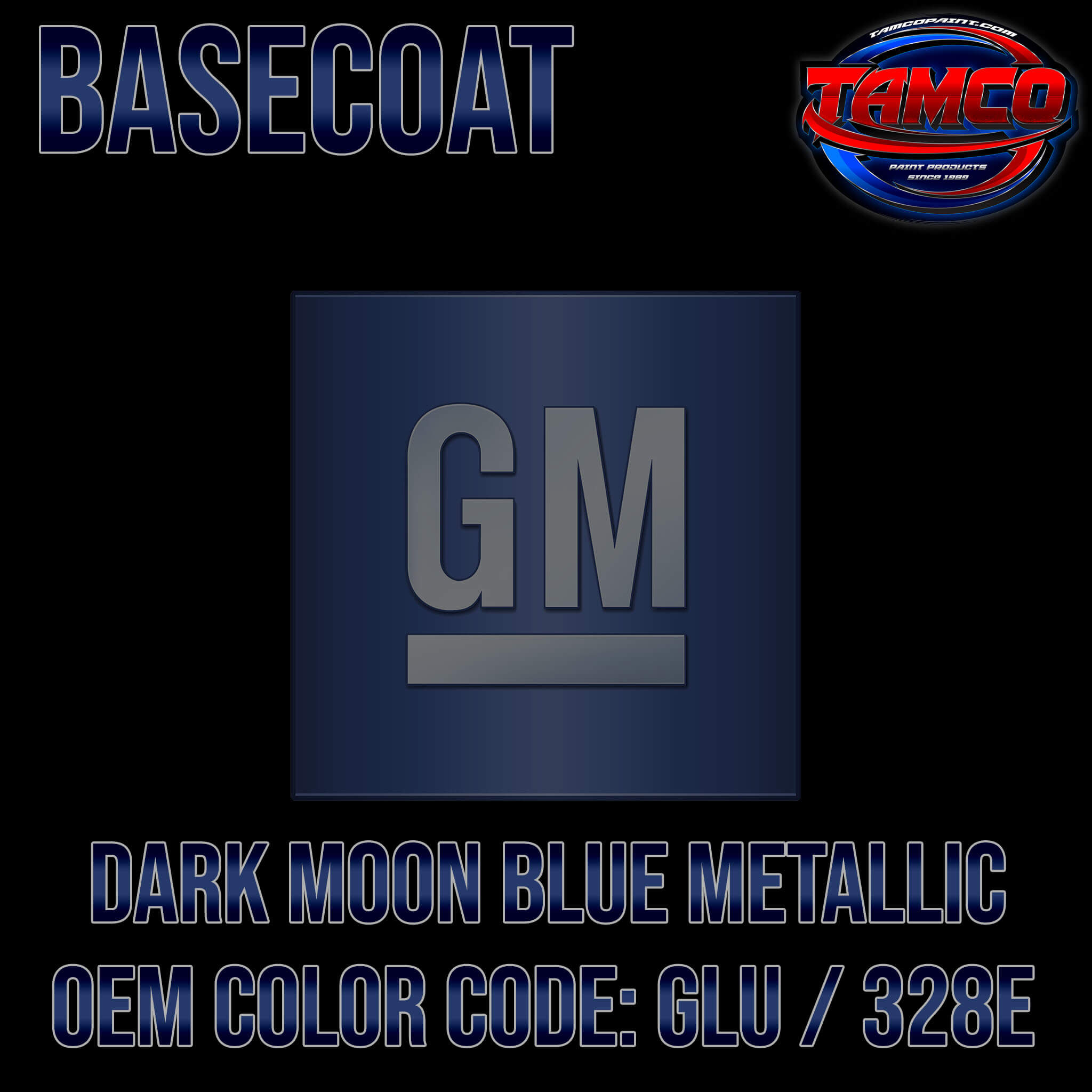 Dark Moon Blue OEM Basecoat