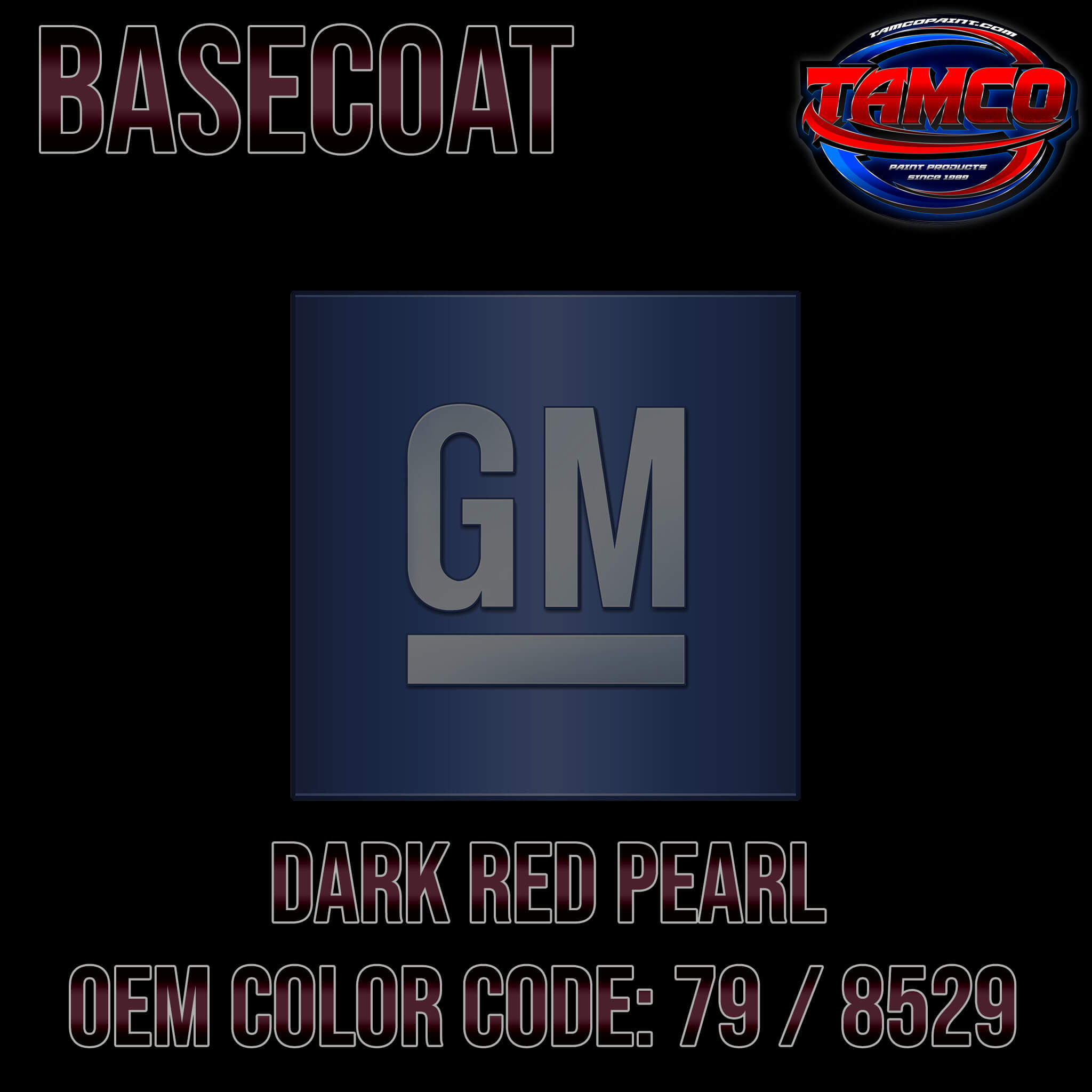 Dark Red OEM Basecoat