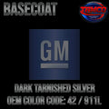 Dark Tarnished Silver OEM Basecoat