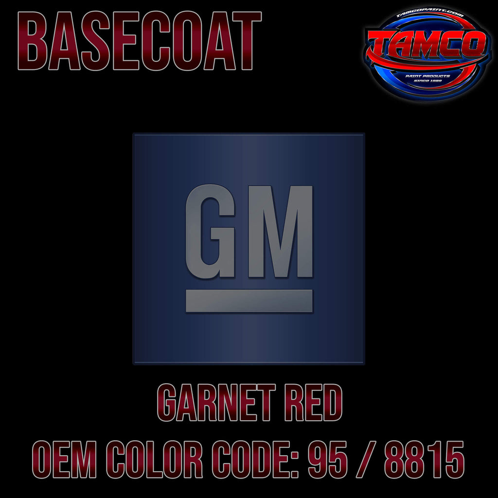 GM Garnet Red OEM Basecoat