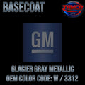 GM Glacier Gray Metallic OEM Basecoat