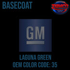 Laguna Green OEM Basecoat