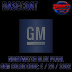 Nightwatch Blue Pearl Basecoat