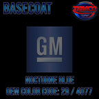 Nocturne Blue OEM Basecoat 