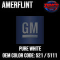 Pure White OEM Amerflint II Singlestage
