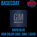 Rapid Blue OEM Basecoat