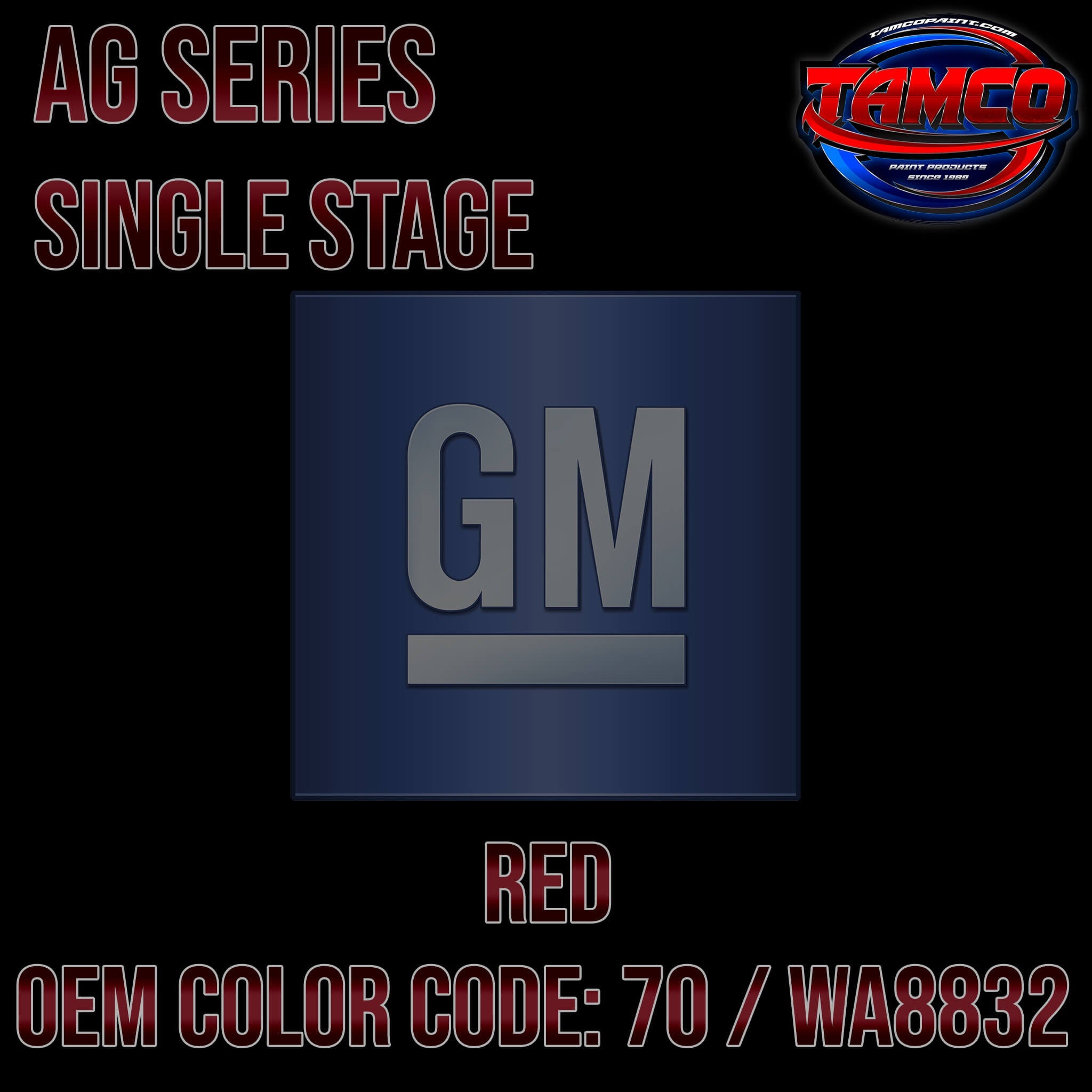GM RED AG SERIES SINGLE STAGE 