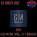 GM Red | 70 / WA8832 | 1986-1991 | OEM DuraFlint Series Single Stage