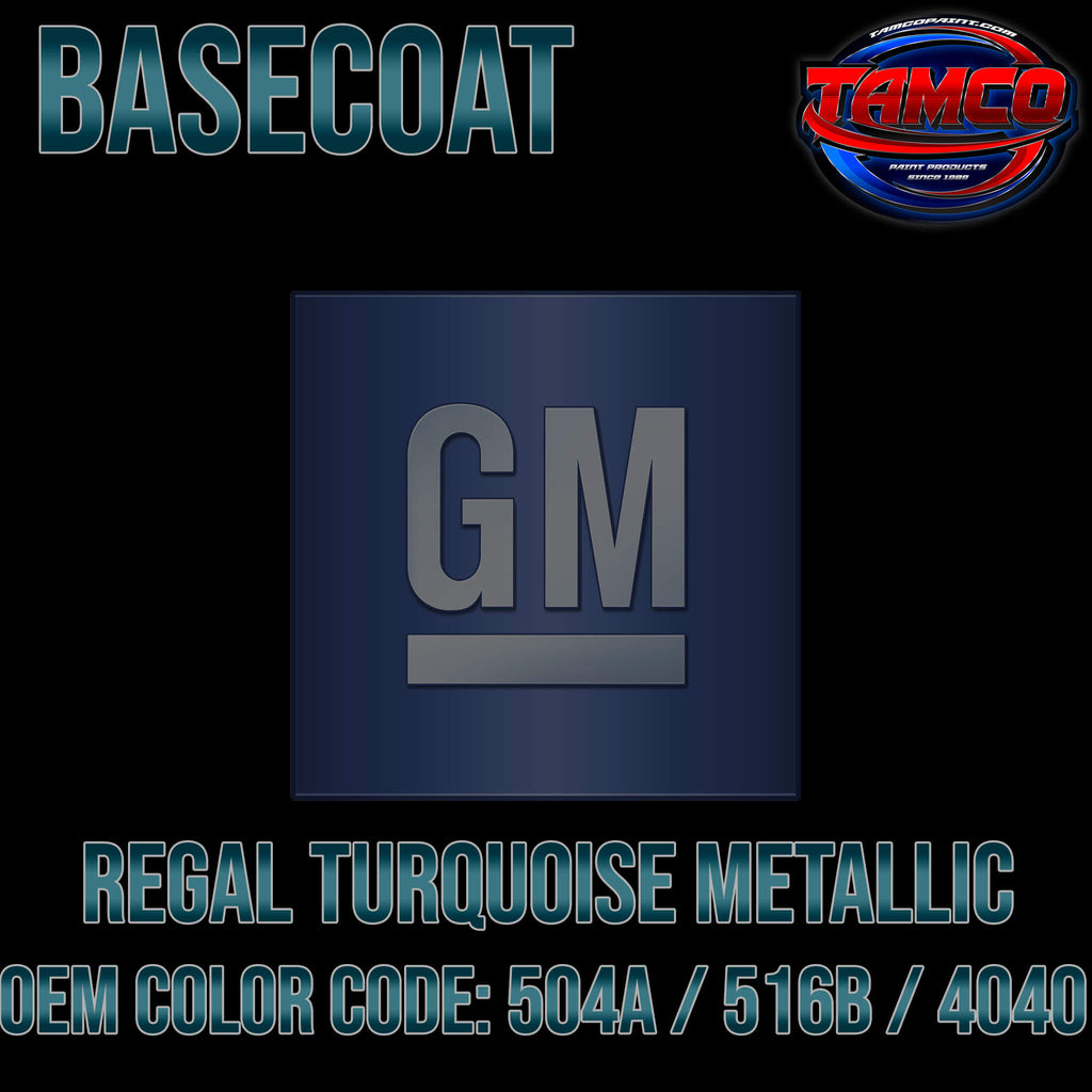 Regal Turquoise OEM Basecoat
