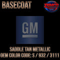 Saddle Tan OEM Basecoat