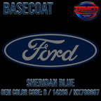 Ford Sheridan Blue OEM Basecoat