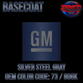 Gm Silver Steel Gray OEM Basecoat