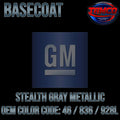 GM Stealth Gray Metallic | 46 / 836 / 928L | 2004-2015 | OEM Basecoat