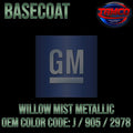 WILLOW MIST METALLIC OEM BASECOAT