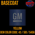 YELLOW OEM BASECOAT