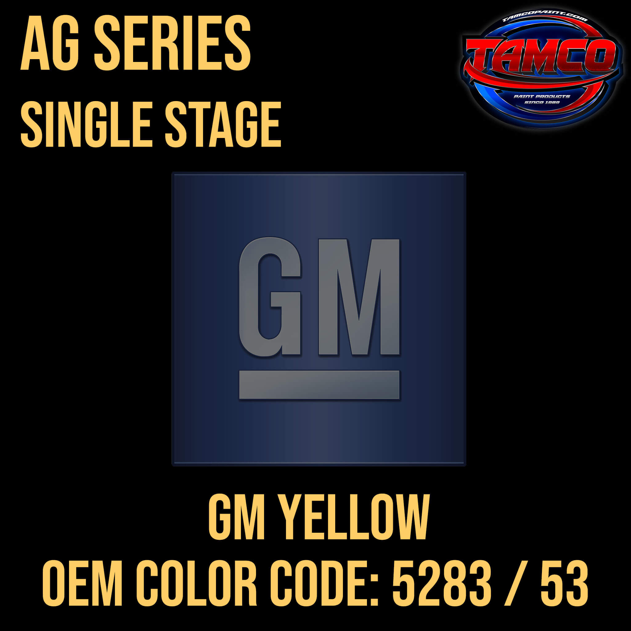 GM YELLOW AG SERIES SINGLE STAGE 