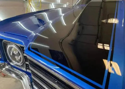 Tamco Paint GM Blue Me Away Metallic in 1972 Chevrolet Chevelle