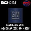 Casablanca White OEM Basecoat