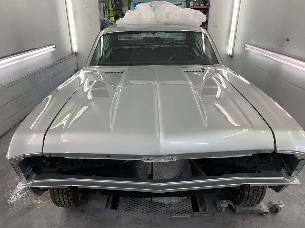 Tamco Paint GM Cortez Silver Metallic on Chevrolet Nova
