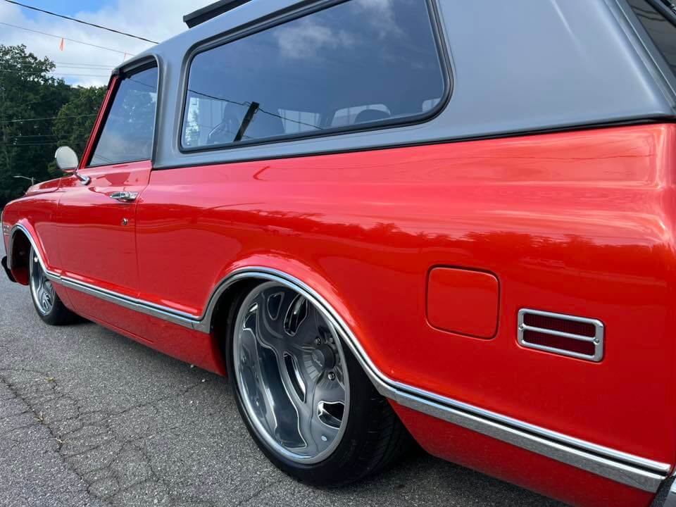 Tamco Paint GM Inferno Orange Pearl in GMC Jimmy