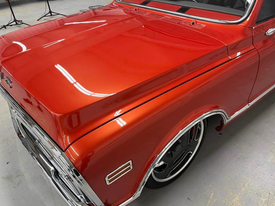 Tamco Paint GM Inferno Orange Pearl in GMC Jimmy